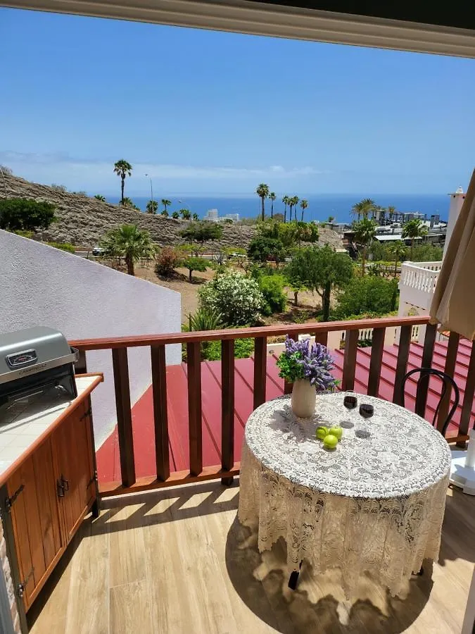 Bungalow Private Pool Bbq Air Conditioning Stunning Ocean View Costa Adeje