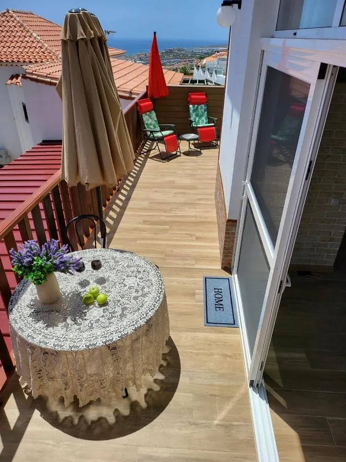 Holiday home Bungalow Private Pool Bbq Air Conditioning Stunning Ocean View Costa Adeje