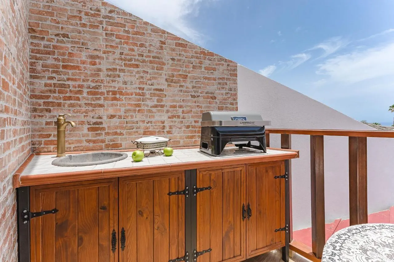 Bungalow Private Pool Bbq Air Conditioning Stunning Ocean View Costa Adeje  Spain