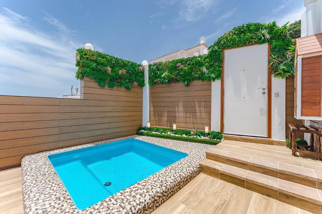 Bungalow Private Pool Bbq Air Conditioning Stunning Ocean View Costa Adeje